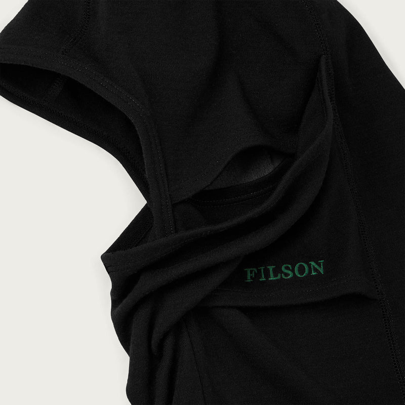 400g merino wool balaclava par Filson | Black (Black)