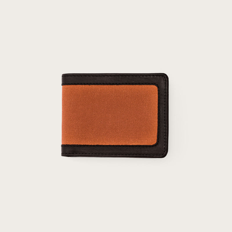 Tin cloth outfitter wallet by Filson | Rust (Red)