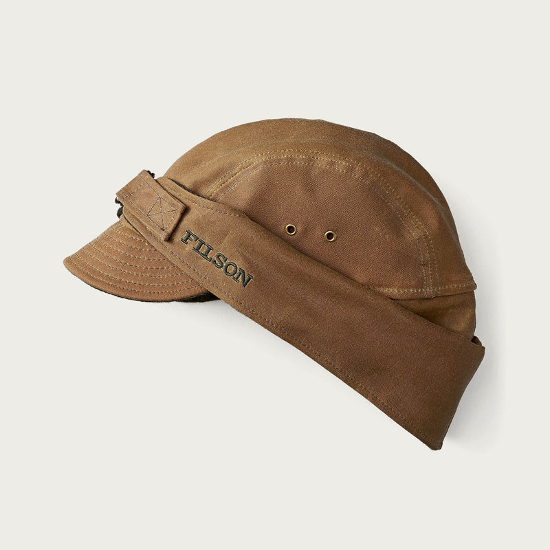 Tin cloth wildfowl hat by Filson | Dark tan (Beige)