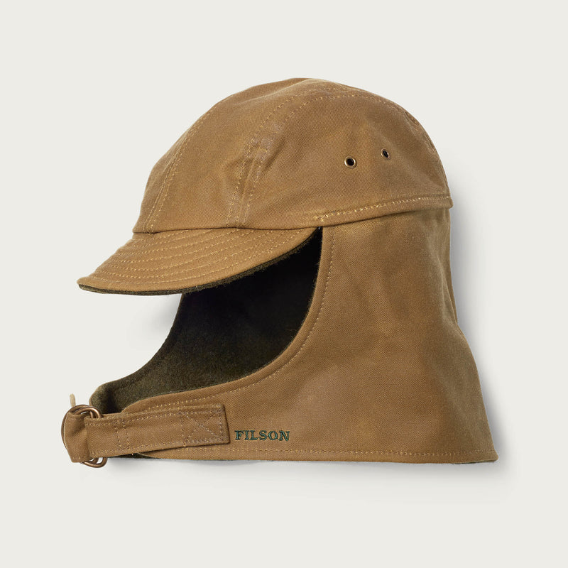 Tin cloth wildfowl hat by Filson | Dark tan (Beige)