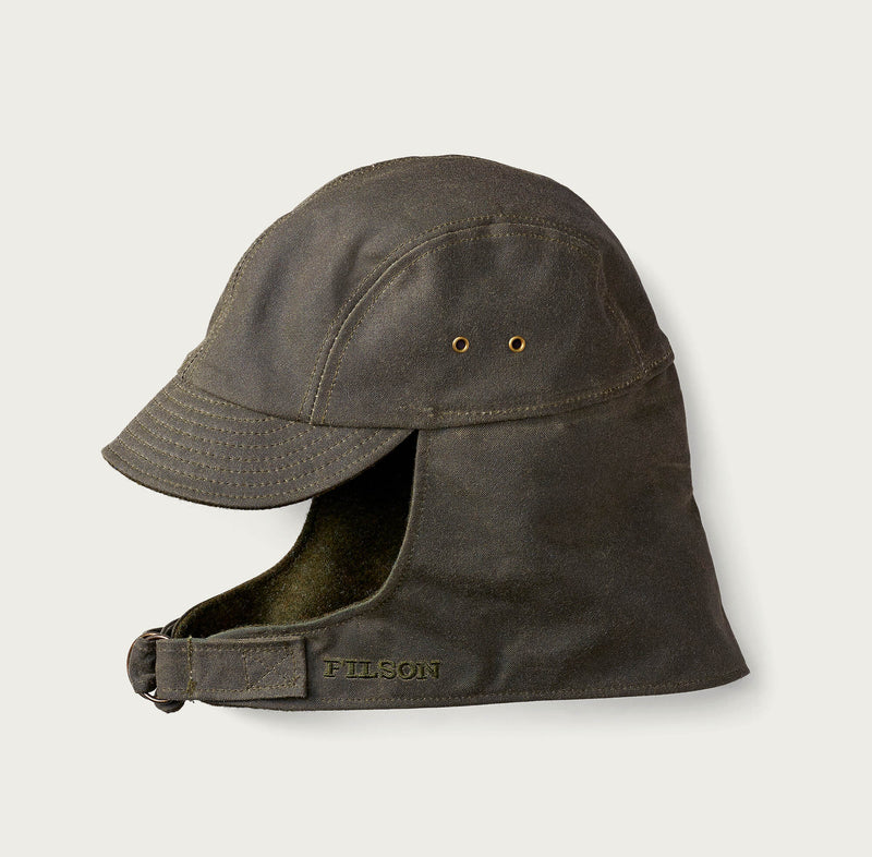 Chapeau en tin cloth wildfowl par Filson | Otter green (Green)