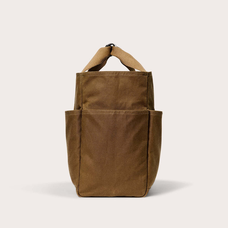 Tin cloth open supply tote par Filson | Dark tan (Beige)