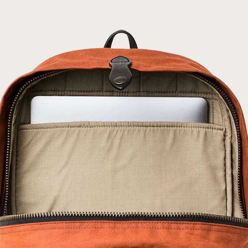 Journeyman backpack by Filson | Rust (Red)