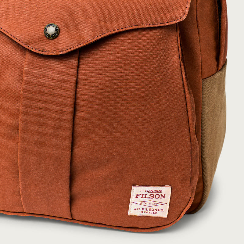 Journeyman backpack by Filson | Rust (Red)