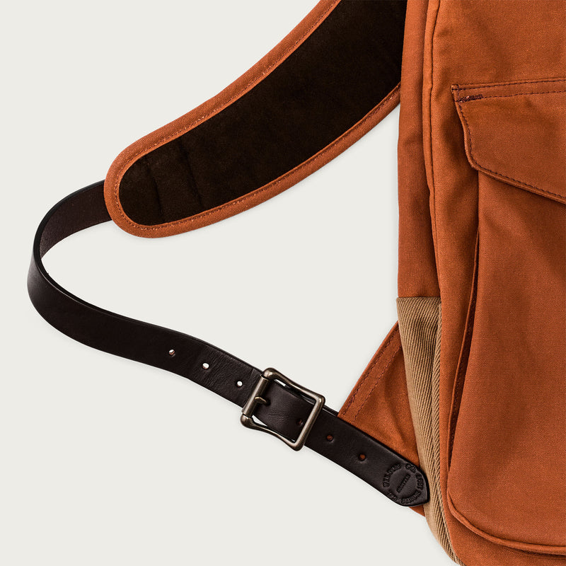 Journeyman backpack by Filson | Rust (Red)