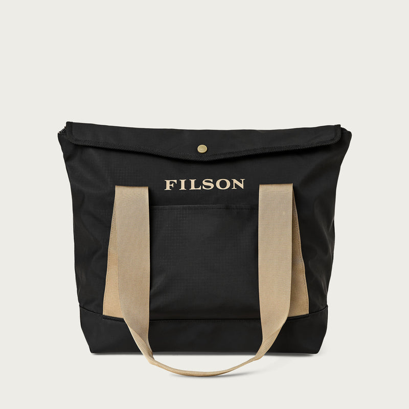 All-weather tote bag by Filson | Black / covert (Black)