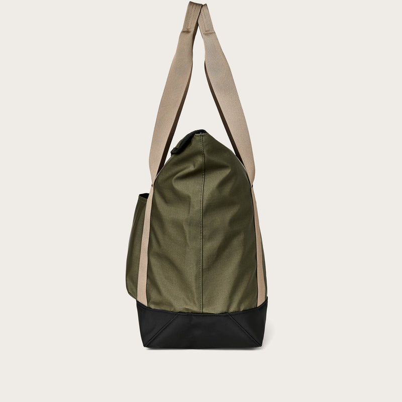 All-weather tote bag by Filson | Olive / black / cove (Green)