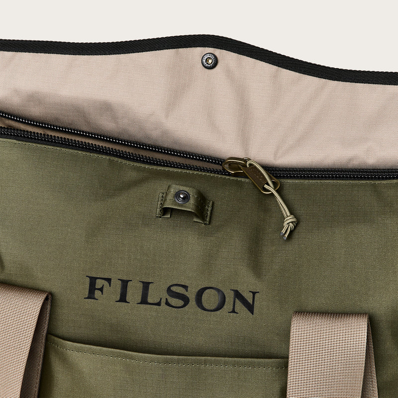 All-weather tote bag by Filson | Olive / black / cove (Green)