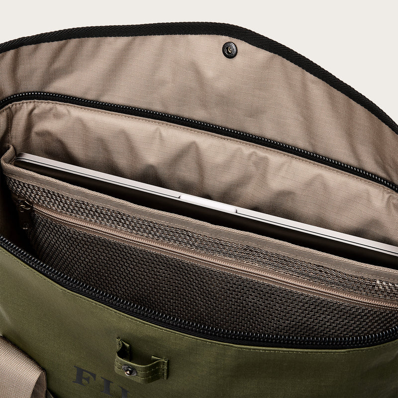 All-weather tote bag by Filson | Olive / black / cove (Green)