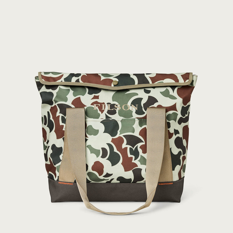 All-weather tote bag by Filson | Shrub camo / canteen (Multicolour)
