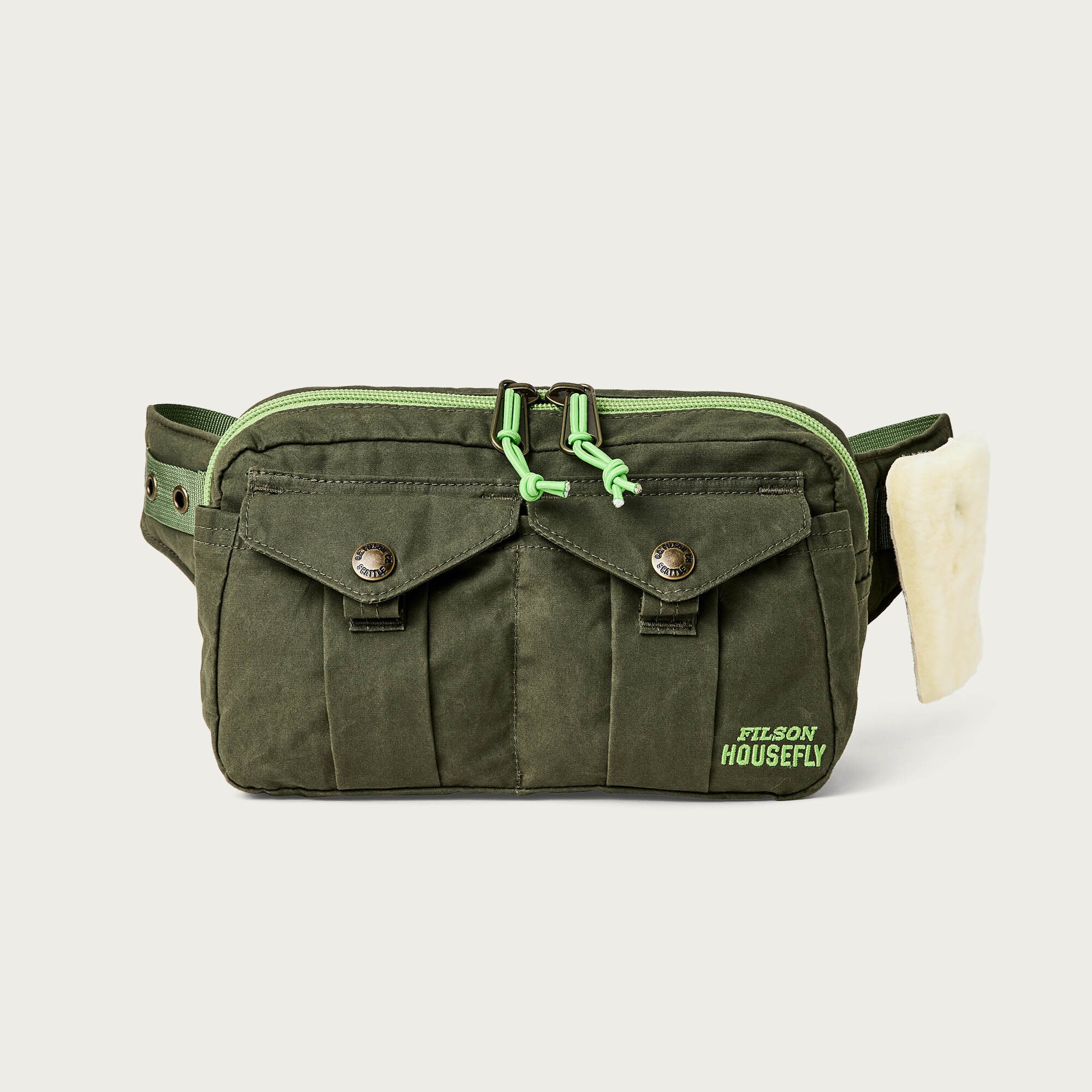 Filson x housefly ranger waistpack by Filson | Otter green (Green)