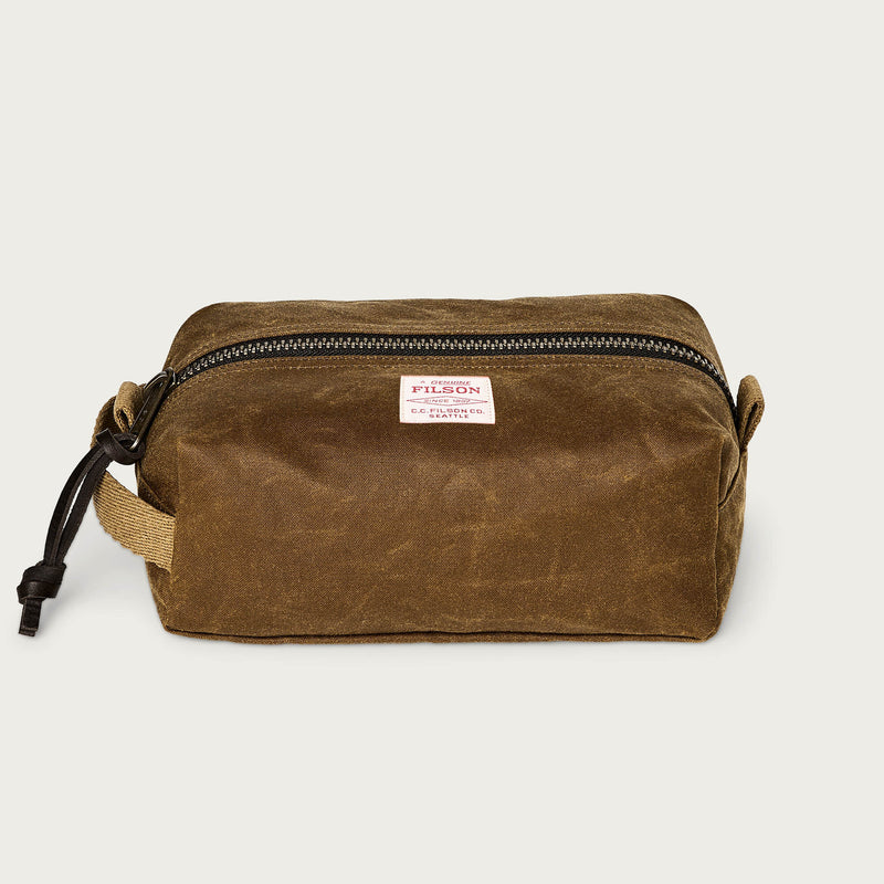 Tin cloth travel kit par Filson | Dark tan (Brown)