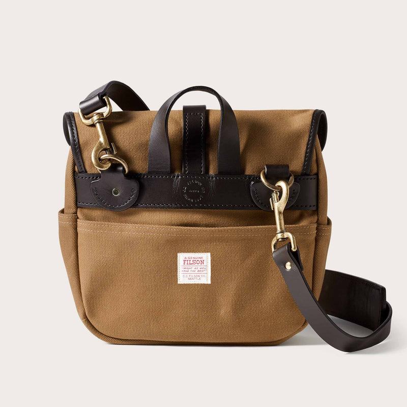 Rugged twill small field bag par Filson | Tan (Beige)