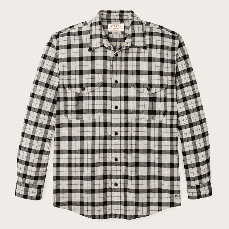 Alaskan guide shirt par Filson | Cream / peat / multi plaid (Gray)