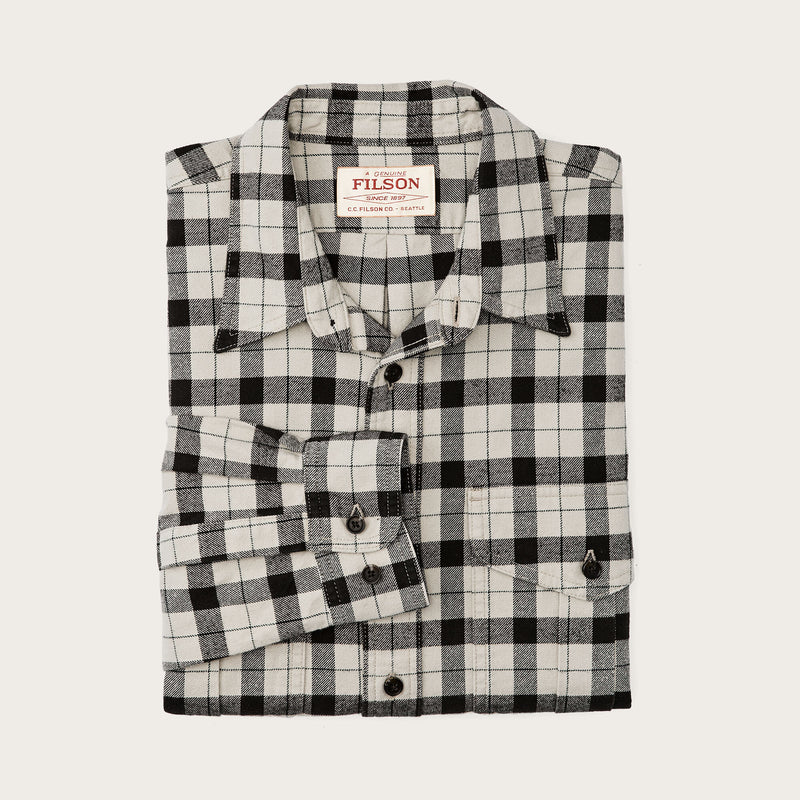 Alaskan guide shirt par Filson | Cream / peat / multi plaid (Gray)