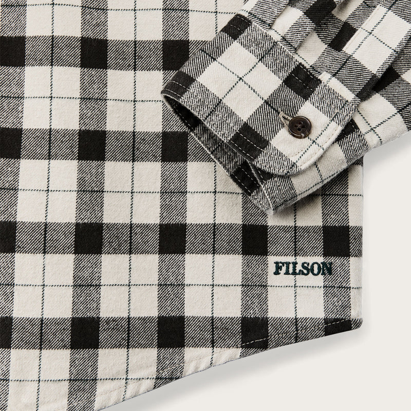 Alaskan guide shirt par Filson | Cream / peat / multi plaid (Gray)