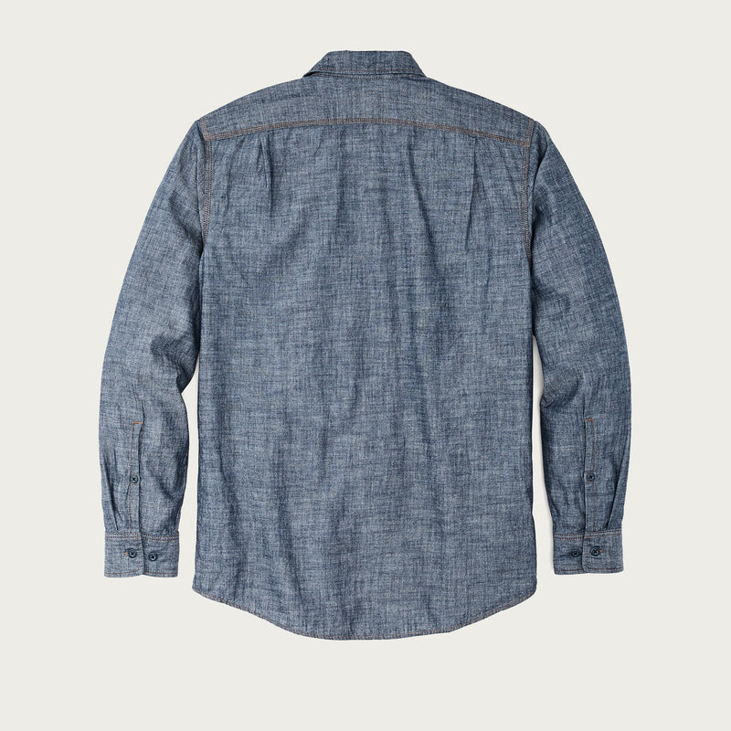 Chambray cpo shirt by Filson | Rinsed indigo chambr (Blue)