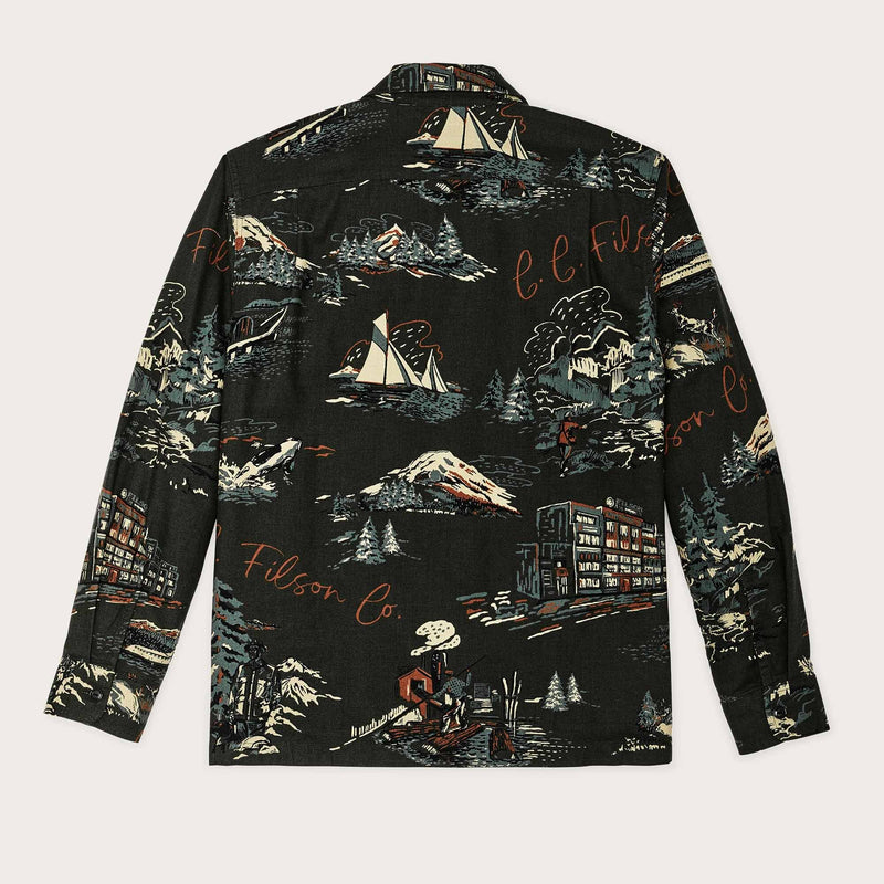 Elk heights camp shirt par Filson | Green northwest (Multicolour)