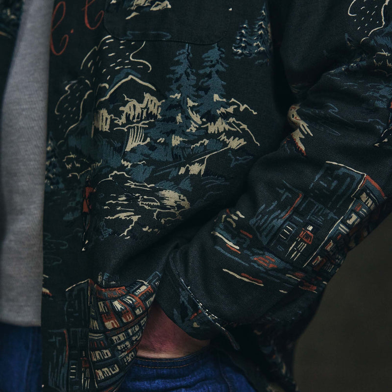 Elk heights camp shirt par Filson | Green northwest (Multicolour)