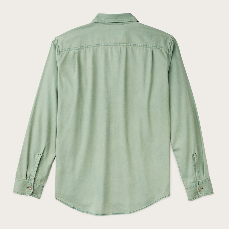Shipwright fine twill shirt by Filson | Flint green (Green)