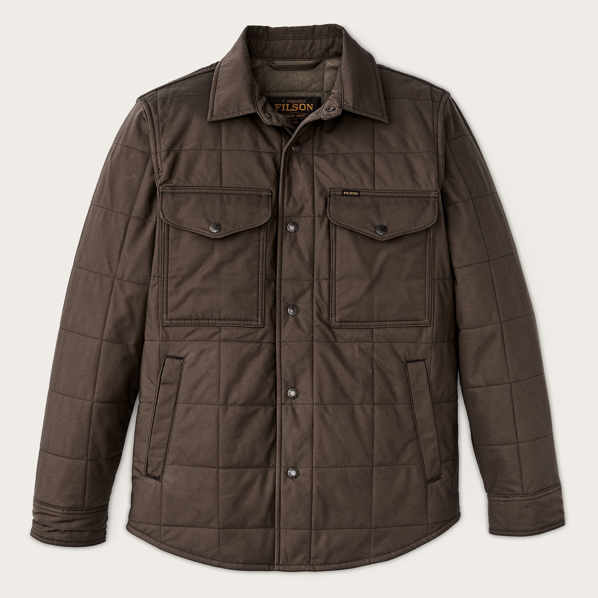 Cover Cloth Quilted Jac-shirt