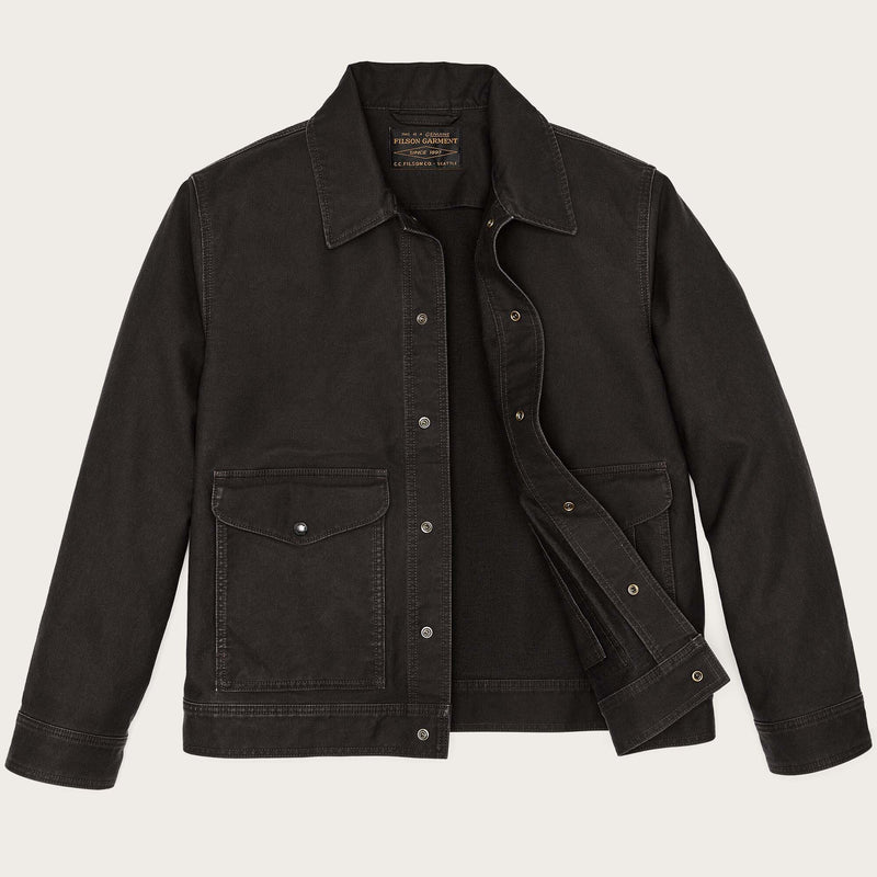 Jungle cloth work jacket par Filson | Cinder (Grey)
