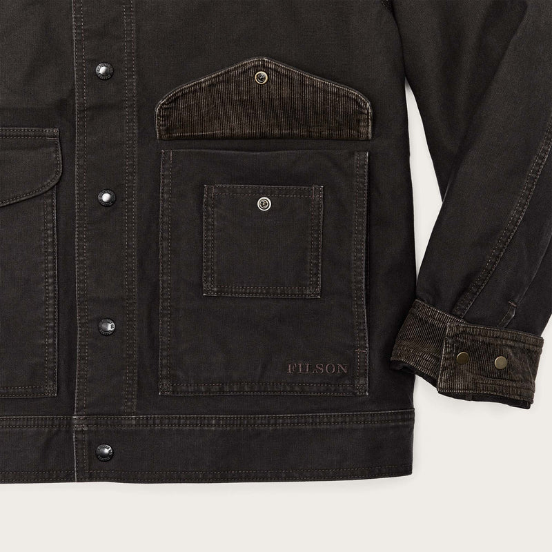 Jungle cloth work jacket par Filson | Cinder (Grey)