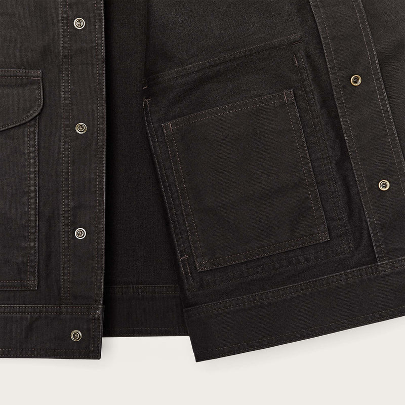 Jungle cloth work jacket par Filson | Cinder (Grey)