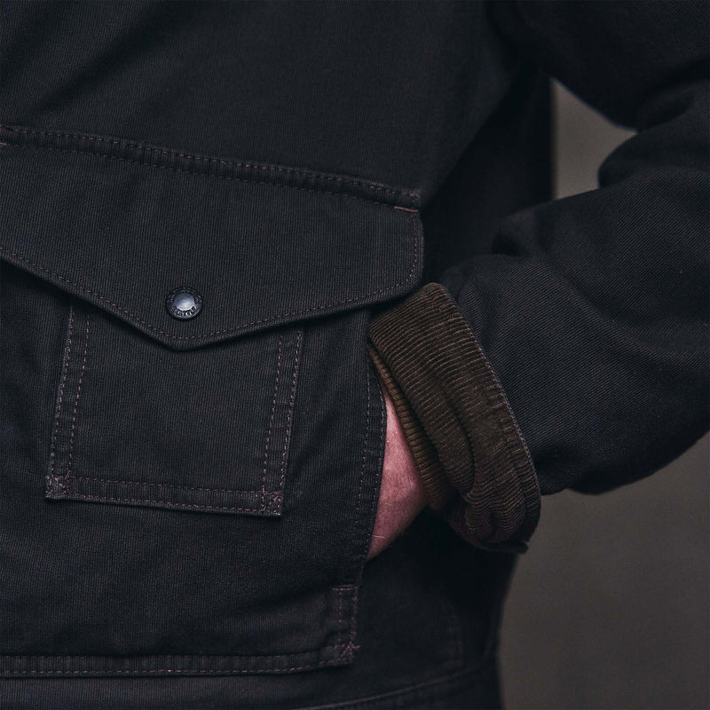 Jungle cloth work jacket par Filson | Cinder (Grey)