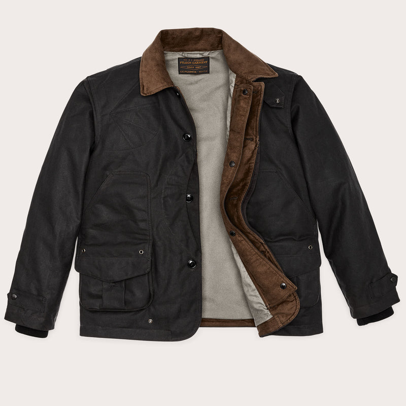 Tin cloth hunting jacket by Filson | Cinder (Grey)