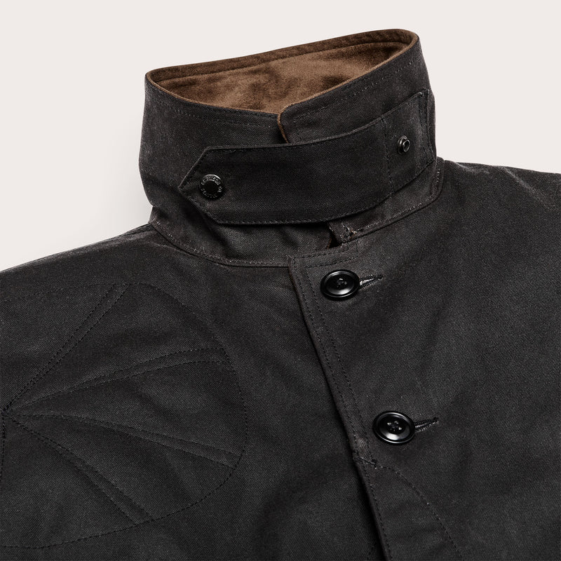 Tin cloth hunting jacket by Filson | Cinder (Grey)