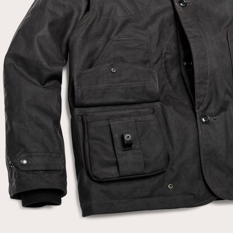 Tin cloth hunting jacket by Filson | Cinder (Grey)