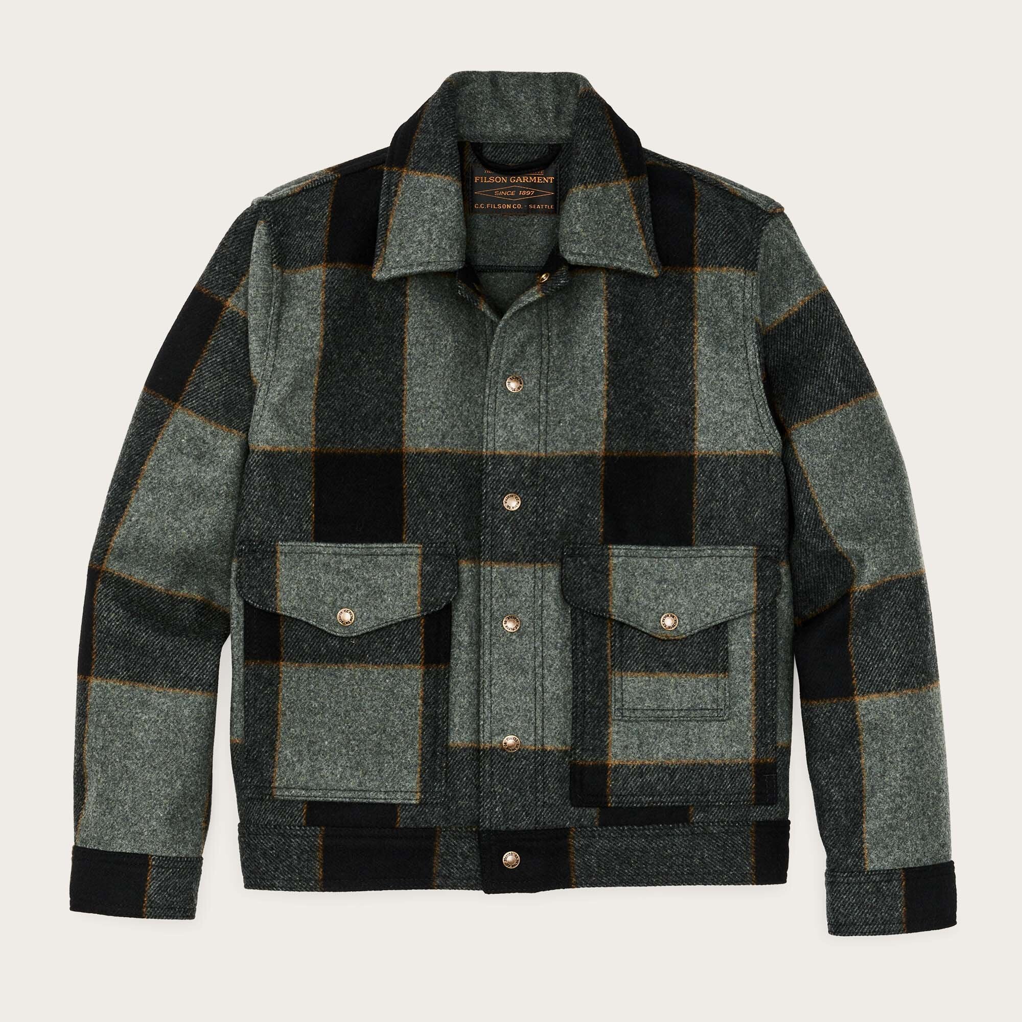 FILSON MACKINAW CRUISER wool グレー　38 Vintage Filson Grey Mackinaw Cruiser SZ 38 | Barn Owl