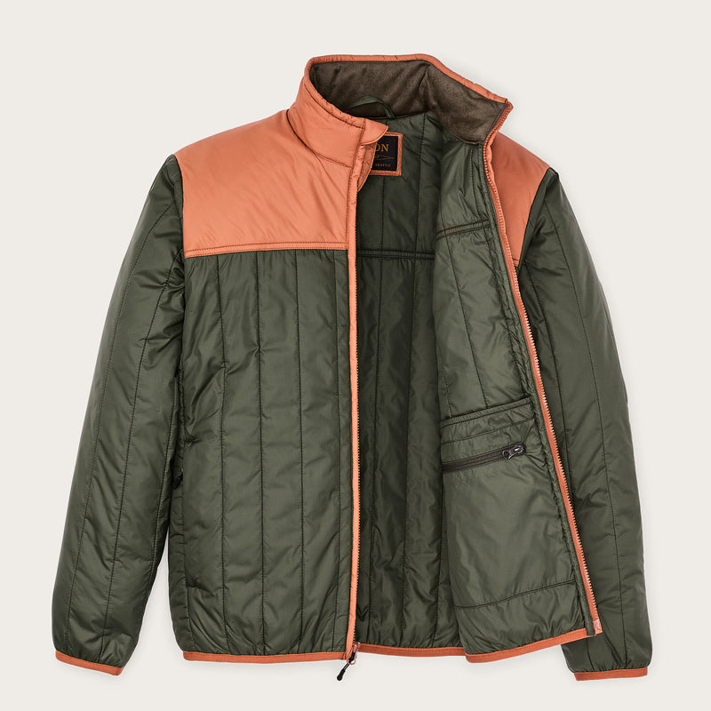 Ultralight jacket par Filson | Dark forest / bourbon (Green)
