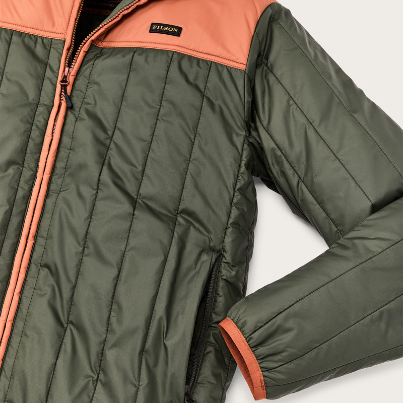 Ultralight jacket par Filson | Dark forest / bourbon (Green)