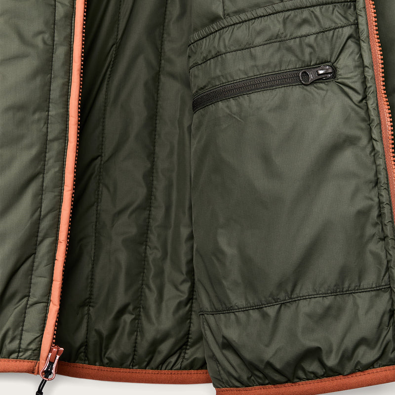 Ultralight jacket par Filson | Dark forest / bourbon (Green)