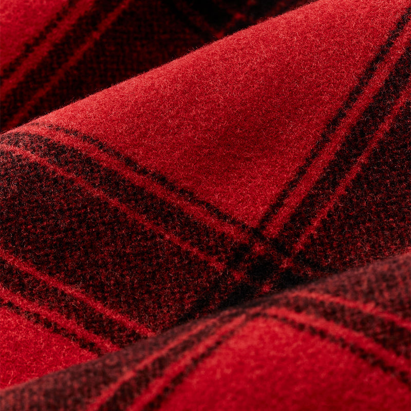 Spokane insulated cruiser by Filson | Red / black windowpa (Red)