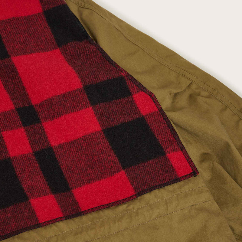 Trench-coat filson x junya watanabe par Filson | Khaki / red black (Brown)