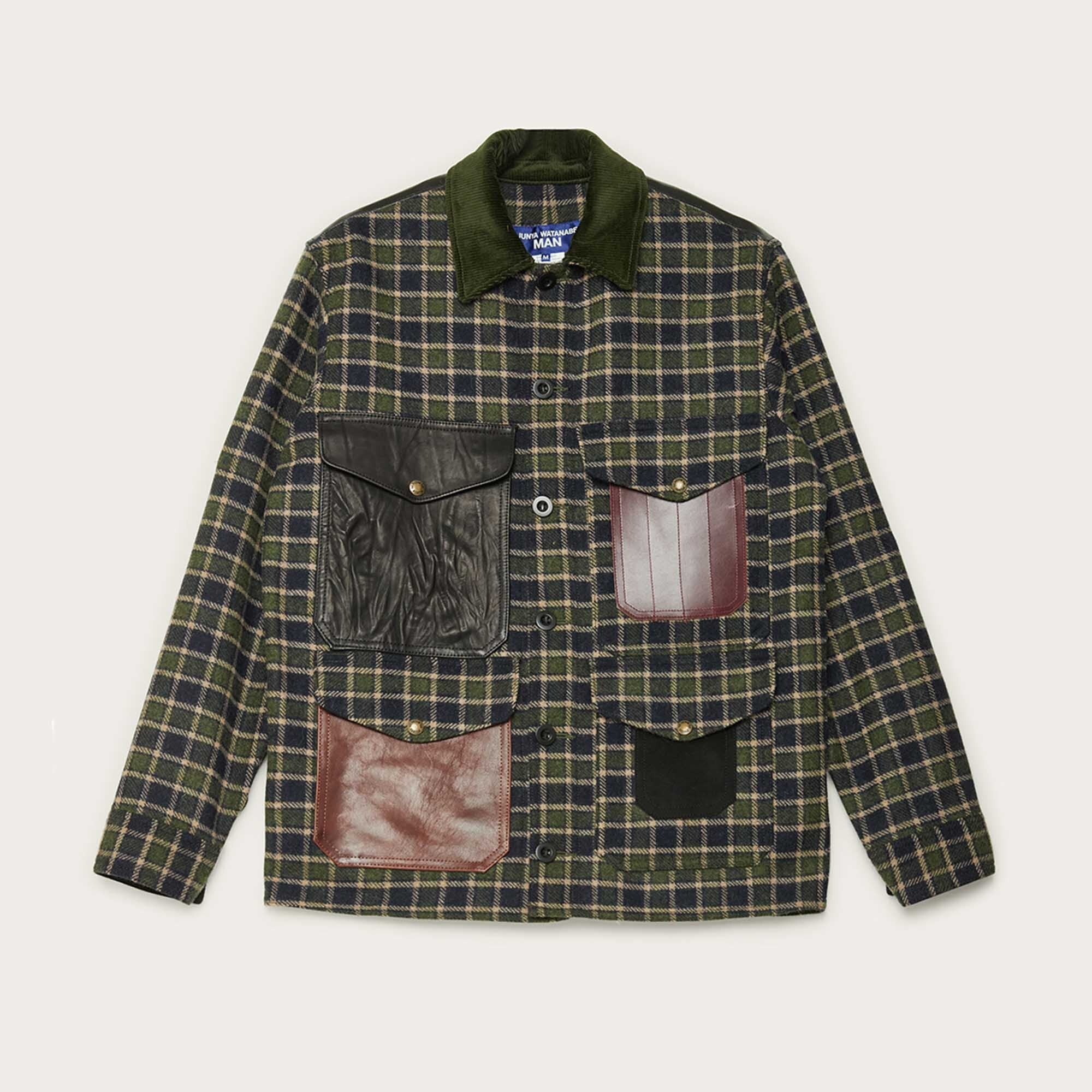 Filson x junya watanabe checked wool jac-shirt by Filson | Navy