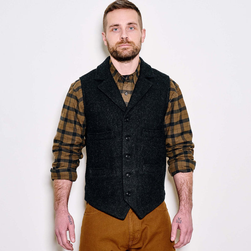 Western vest by Filson | Charcoal (Grey)