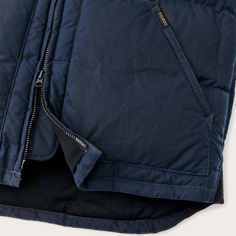 Gilet duvet ciré par Filson | Night sky