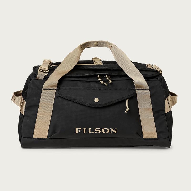 All-weather 50l duffle by Filson | Black / covert (Black)