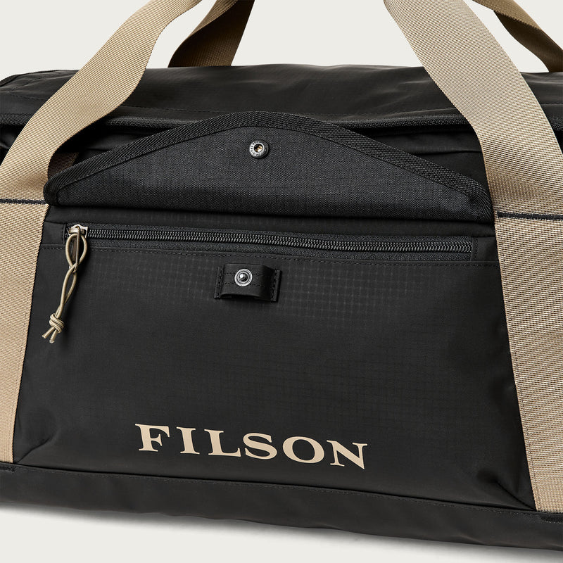 All-weather 50l duffle by Filson | Black / covert (Black)