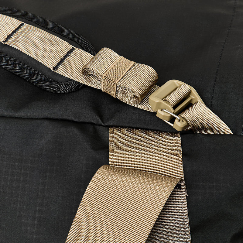 All-weather 50l duffle by Filson | Black / covert (Black)