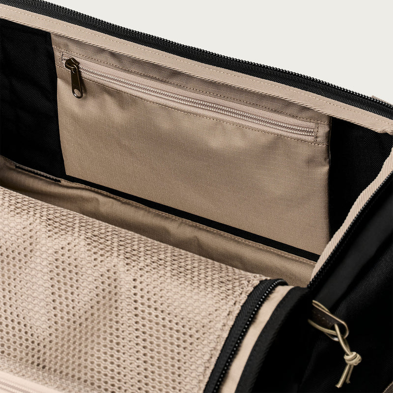 All-weather 50l duffle by Filson | Black / covert (Black)