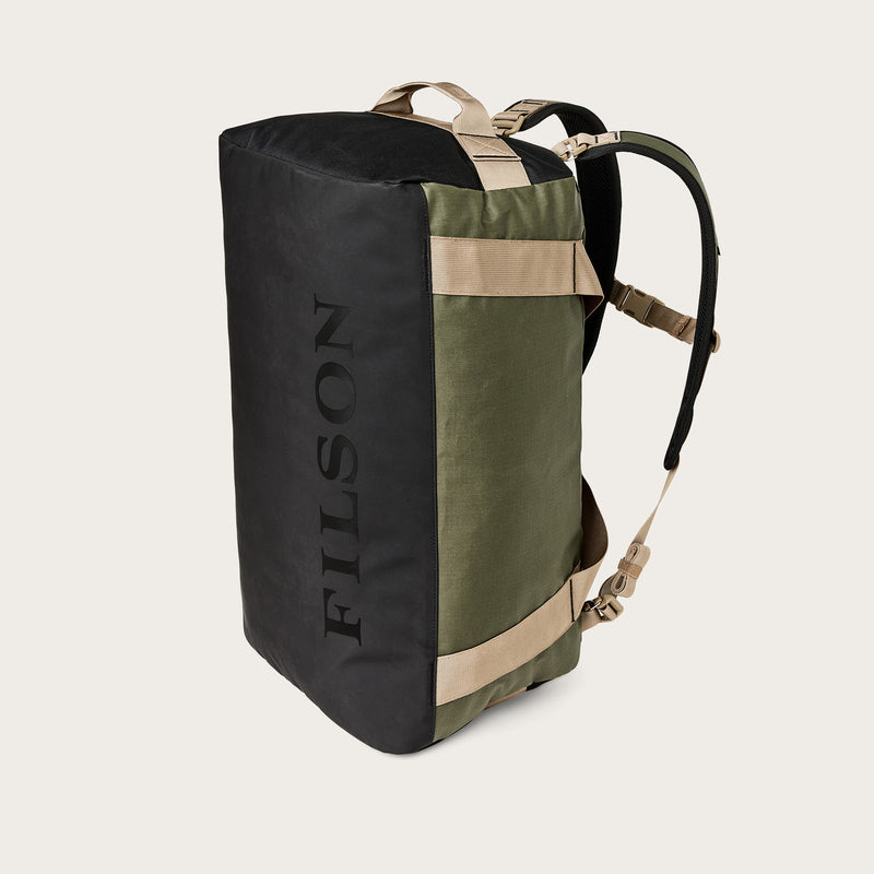 All-weather 50l duffle by Filson | Olive / black / cove (Green)