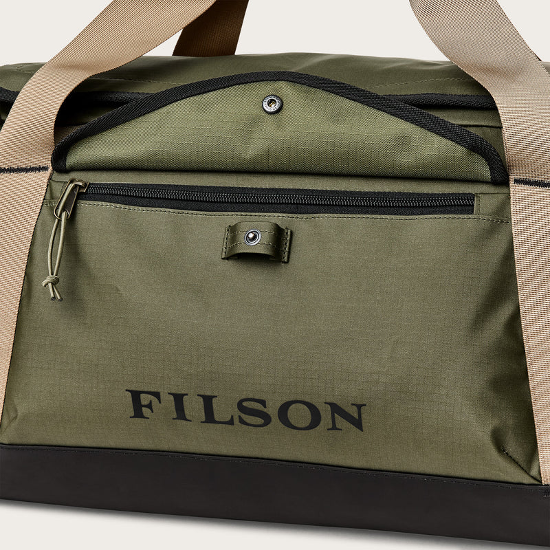 All-weather 50l duffle by Filson | Olive / black / cove (Green)