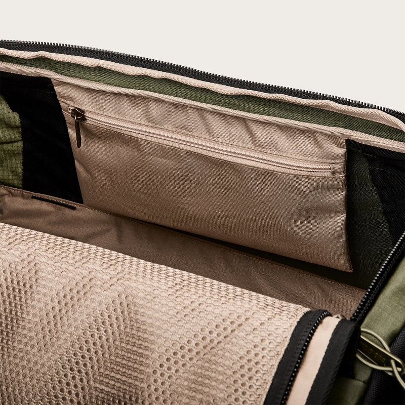 All-weather 50l duffle by Filson | Olive / black / cove (Green)