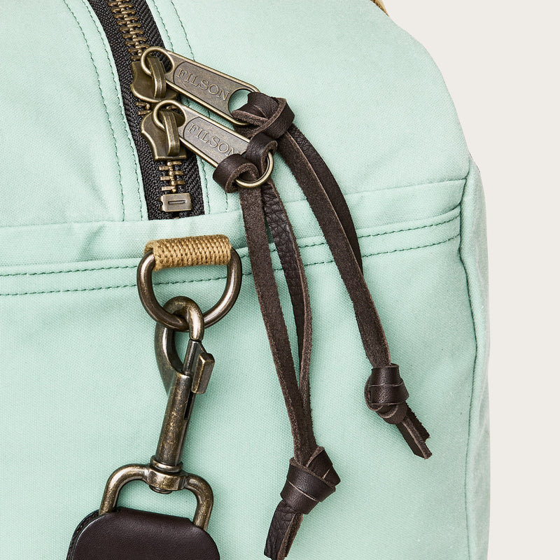 Tin cloth small duffle bag by Filson | Granite green (Green)