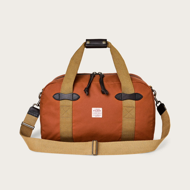 Tin cloth small duffle bag by Filson | Rust (Red)